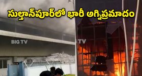 మెడికల్‌ డివైజ్‌ పార్క్‌లో మంటల బీభత్సం.. పరుగులు తీసిన కార్మికులు