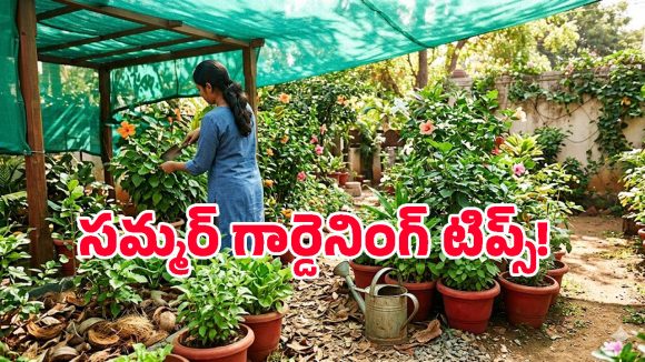 వేసవిలో కూడా పెరటి తోట పచ్చగా ఉండాలంటే.. ఈ జాగ్రత్తలు తప్పనిసరి!