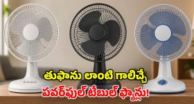 Table Fans 2026: వేసవిలో కూల్‌గా ఉంచే.. అత్యుత్తమ టేబుల్ ఫ్యాన్లు.. సుడిగాలి ఫీలింగ్ పక్కా!