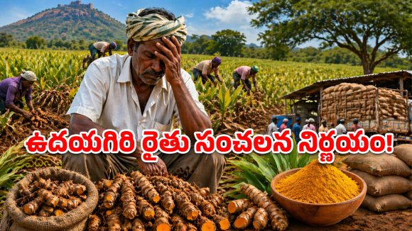 పసుపు మంగళకరమే.. కానీ ఆ రైతులకు మాత్రం కన్నీటి శాపం.. ఎందుకో తెలుసా?