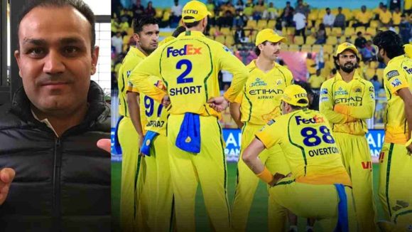Virender Sehwag: స్కూల్ టీమ్ CSK దారుణంగా త‌యారైంది..పాకిస్తాన్ చేతిలోనూ చిత్తుగా ఓడిపోతుంది