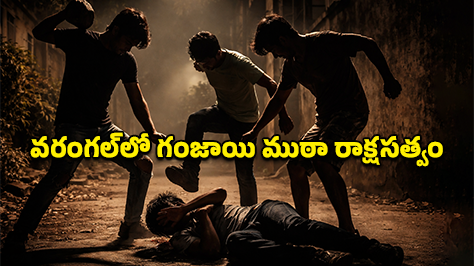 బండరాయితో కాళ్లు నుజ్జునుజ్జు.. ఛాతిపై పిడిగుద్దులు.. వరంగల్‌లో యువకుడిపై గంజాయి బ్యాచ్ క్రూరత్వం!