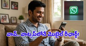 ఇకపై ఫోన్‌పే, గూగుల్ పేలతో పని లేదు.. వాట్సాప్‌లోనే మొబైల్ రీఛార్జ్‌.. ఎలాగో చూడండి!