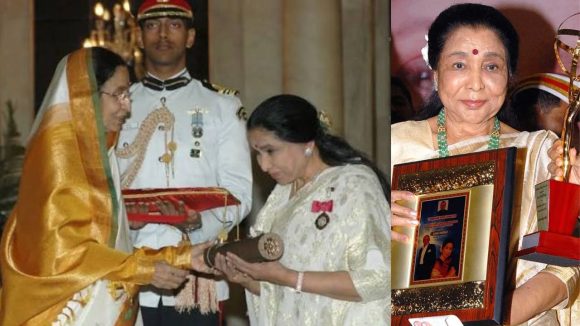 Asha bhosle: 20 భాషల్లో 12 వేలకు పైగా పాటలు.. మెలోడీ క్వీన్ సాధించిన అవార్డ్స్ జాబితా!