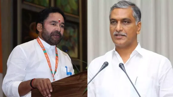 తెలంగాణకు అన్యాయం చేసింది బీజేపీ.. ఈ పాపంలో కిష‌న్ రెడ్డికి భాగం ఉంది.. హ‌రీష్ రావు కీల‌క వ్యాఖ్య‌లు