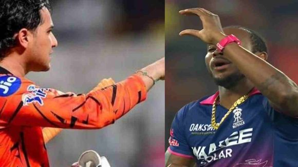 జోఫ్రా ఆర్చ‌ర్ ఓవ‌రాక్ష‌న్‌..దొబ్బెయ్ రా అంటూ అభిషేక్ శర్మ సీరియ‌స్