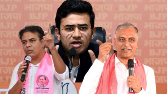 రాష్ట్ర విభజనను పాకిస్థాన్‌తో పోలుస్తారా? బీజేపీపై విరుచుకుపడ్డ కేటీఆర్, హరీశ్ రావు