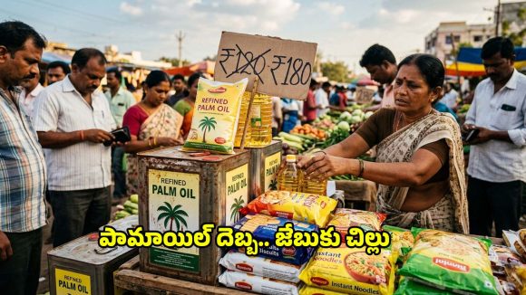 నిత్యావసరాల ధరలపై యుద్ధ ప్రభావం.. పామాయిల్ కొరతతో మళ్లీ మంట