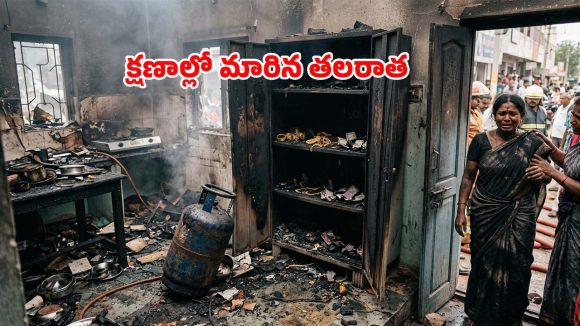 కర్నూలులో ఘోరం.. పేలిన గ్యాస్ సిలిండర్.. అగ్నికి ఆహుతైన జీవితకాల కష్టం!