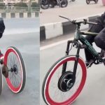 అవాక్కయ్యే దృశ్యం.. సైకిల్ తొక్కుతున్న ఘోస్ట్.. చూస్తే షాక్ అవ్వాల్సిందే!