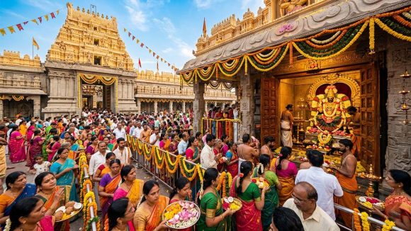 దేశవ్యాప్తంగా అక్షయ తృతీయ వేడుకలు.. లక్ష్మీదేవి ఆలయాల్లో పోటెత్తిన భక్తజనం