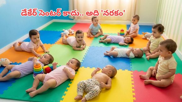 డేకేర్ సెంటర్ లో దారుణం.. పసిపిల్లలను కట్టేసి, నోట్లో గుడ్డలు కుక్కి కిరాతకం!