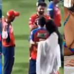 యుజ్వేంద్ర చాహ‌ల్ టైట్ హ‌గ్ ఇచ్చిన 51 ఏళ్ల హాట్ బ్యూటీ..వీడియో వైర‌ల్