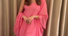 Lakshmi Raai: పింక్ అవుట్ ఫిట్ లో అందంగా ముస్తాబైన లక్ష్మీరాయ్.. చూపు తిప్పుకోలేమంతే!