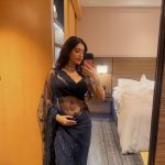 Rashi Singh: నెట్ చీరలో గ్లామర్ ఒలకబోసిన రాశి సింగ్.. సమ్మర్ లో  మరింత హీట్ పెంచుతూ!
