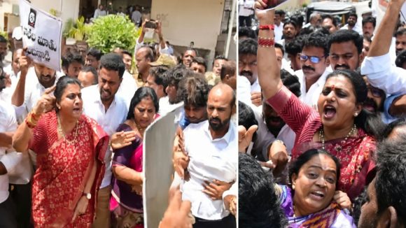 మాకు సంస్కారం ఉంది.. అందుకే ఆగుతున్నాం, లేకుంటే సీఎం, డిప్యూటీ సీఎం రోడ్లపైకి రారు: రోజా