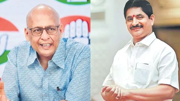 తెలంగాణ నుంచి రాజ్యసభ సభ్యులుగా ప్రమాణస్వీకారం చేసిన అభిషేక్ మను సింఘ్వీ, వేం నరేందర్ రెడ్డి