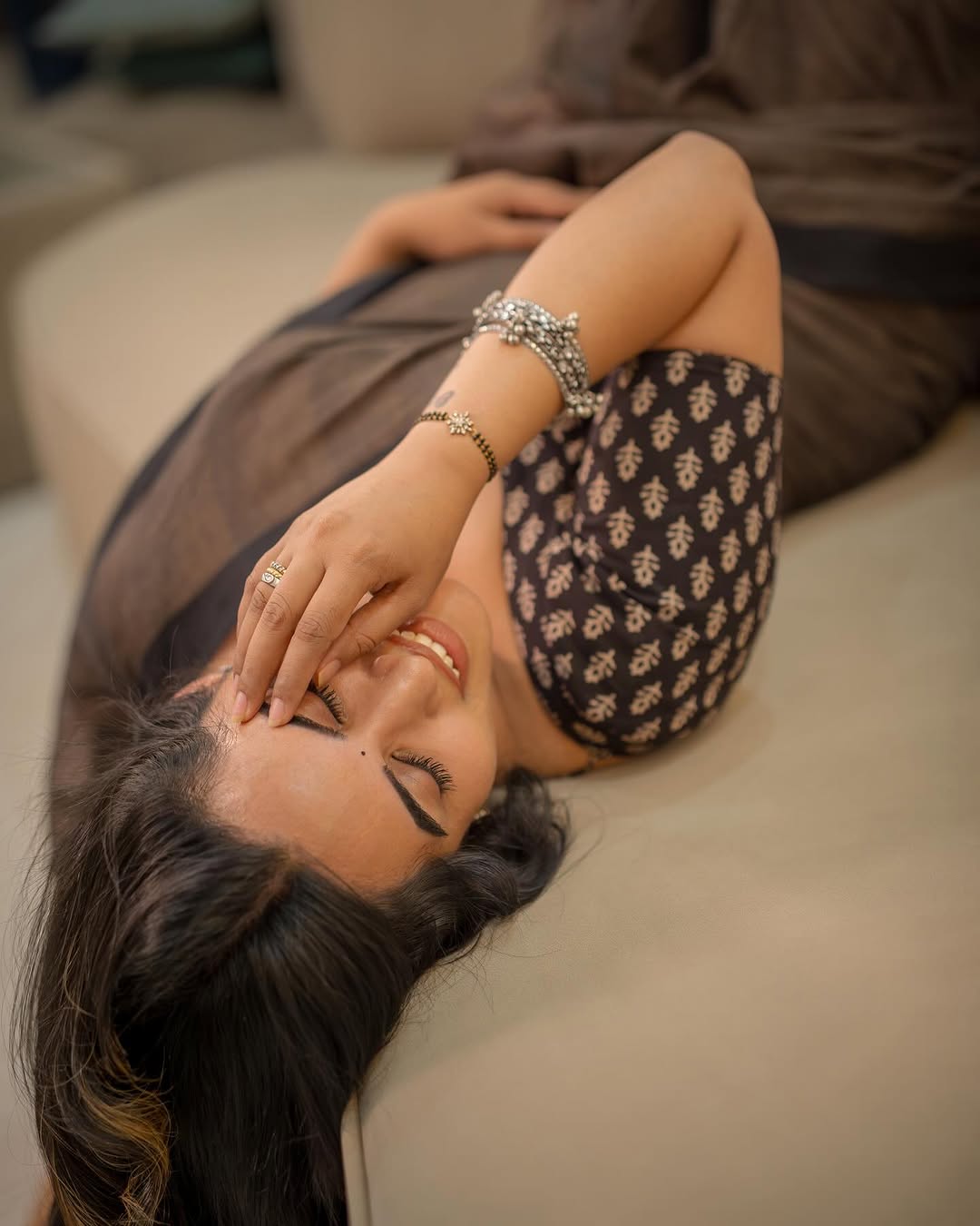 Sravanthi Chokarapu (Image credit: Instagram) Actress Sravanthi Chokarapu photo gallery