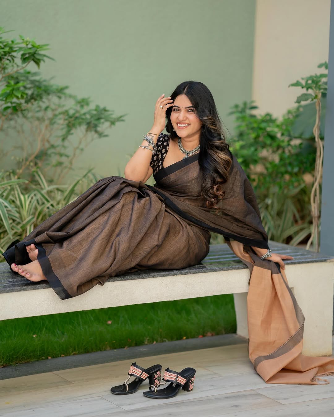 Sravanthi Chokarapu (Image credit: Instagram) Actress Sravanthi Chokarapu photo gallery