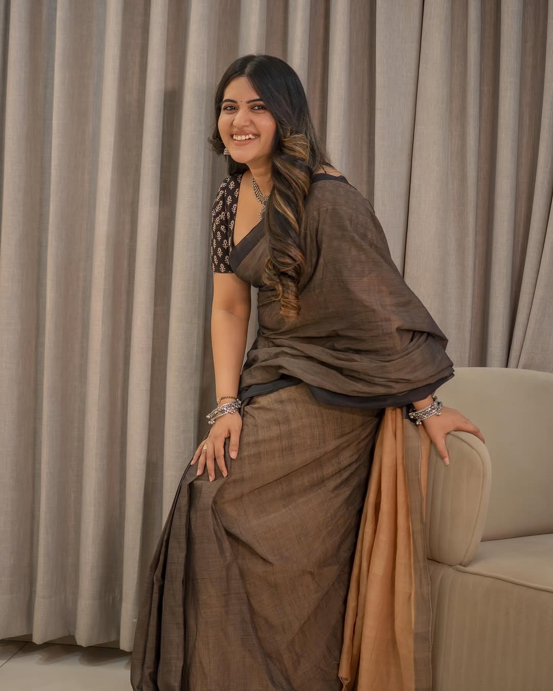 Sravanthi Chokarapu (Image credit: Instagram) Actress Sravanthi Chokarapu photo gallery