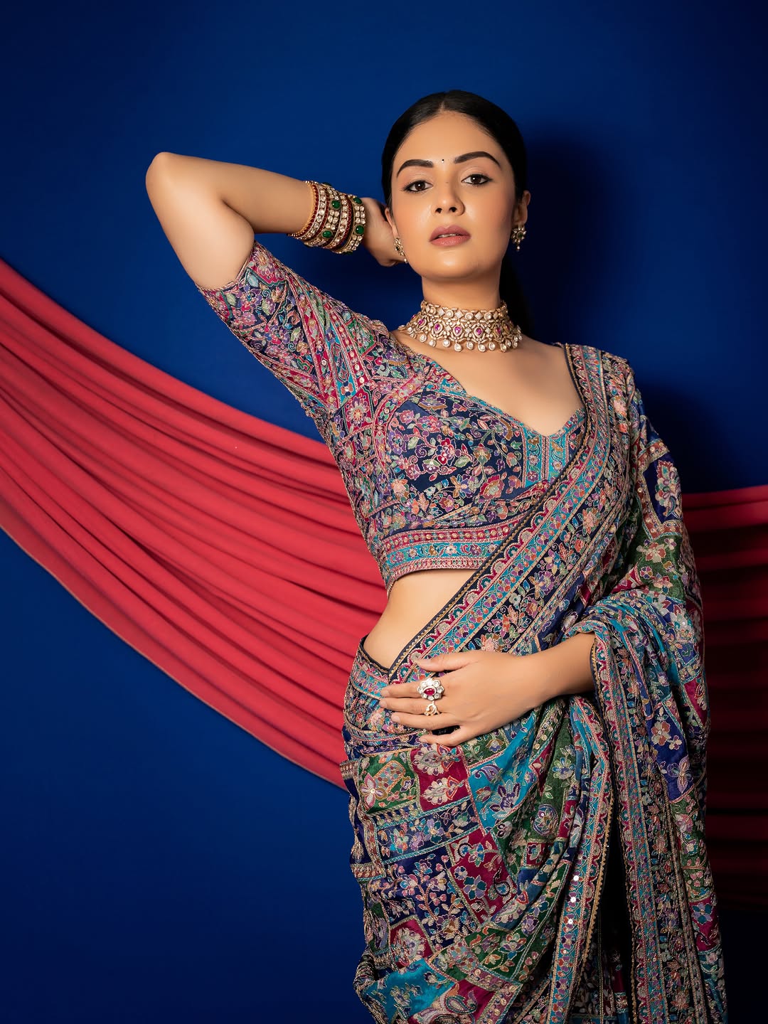 Sreemukhi (Image credit: Instagram) Actress Sreemukhi Photo Gallery