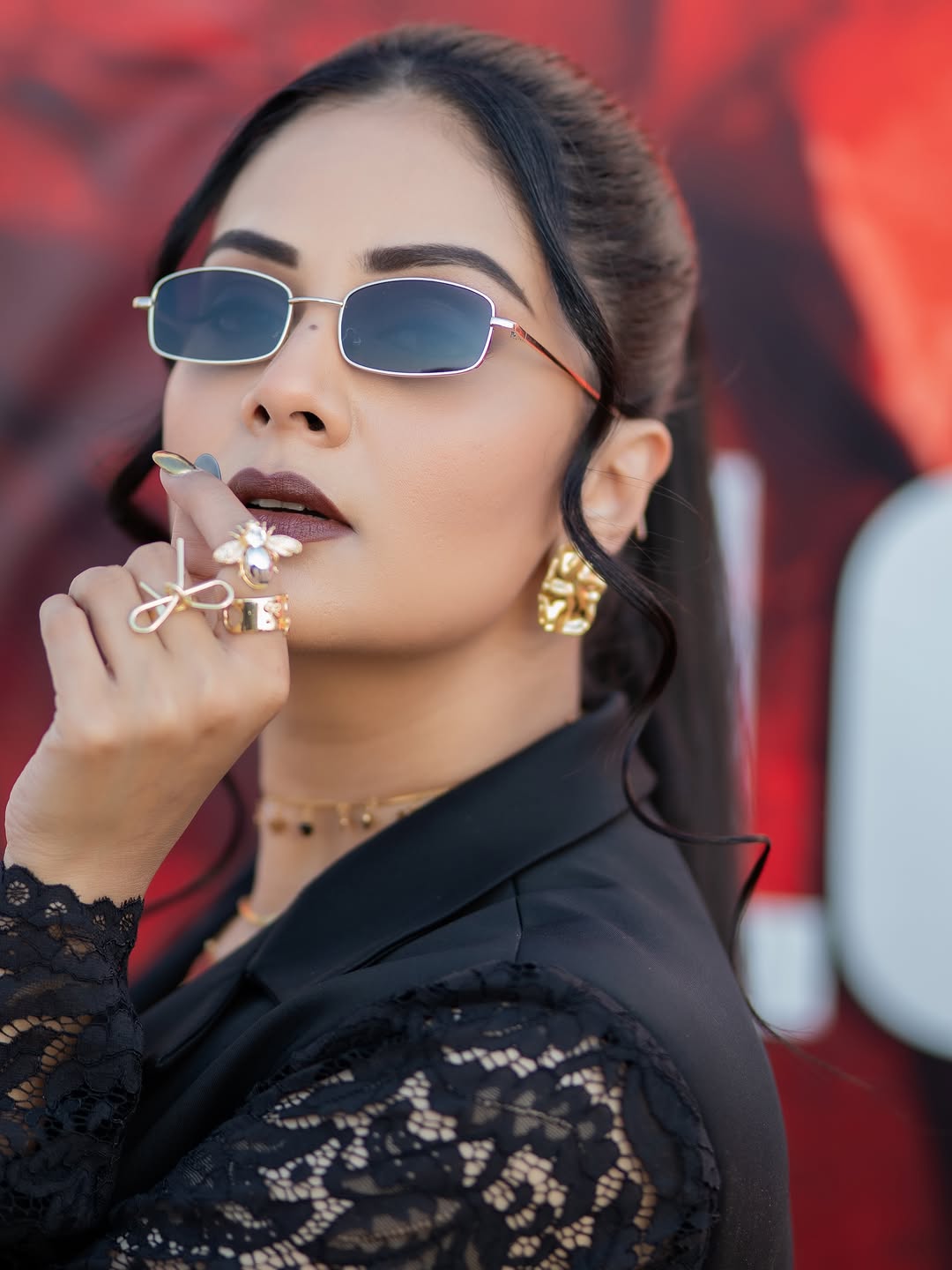 Sree Mukhi (Image credit:Instagram) Actress Sree Mukhi Photo Gallery