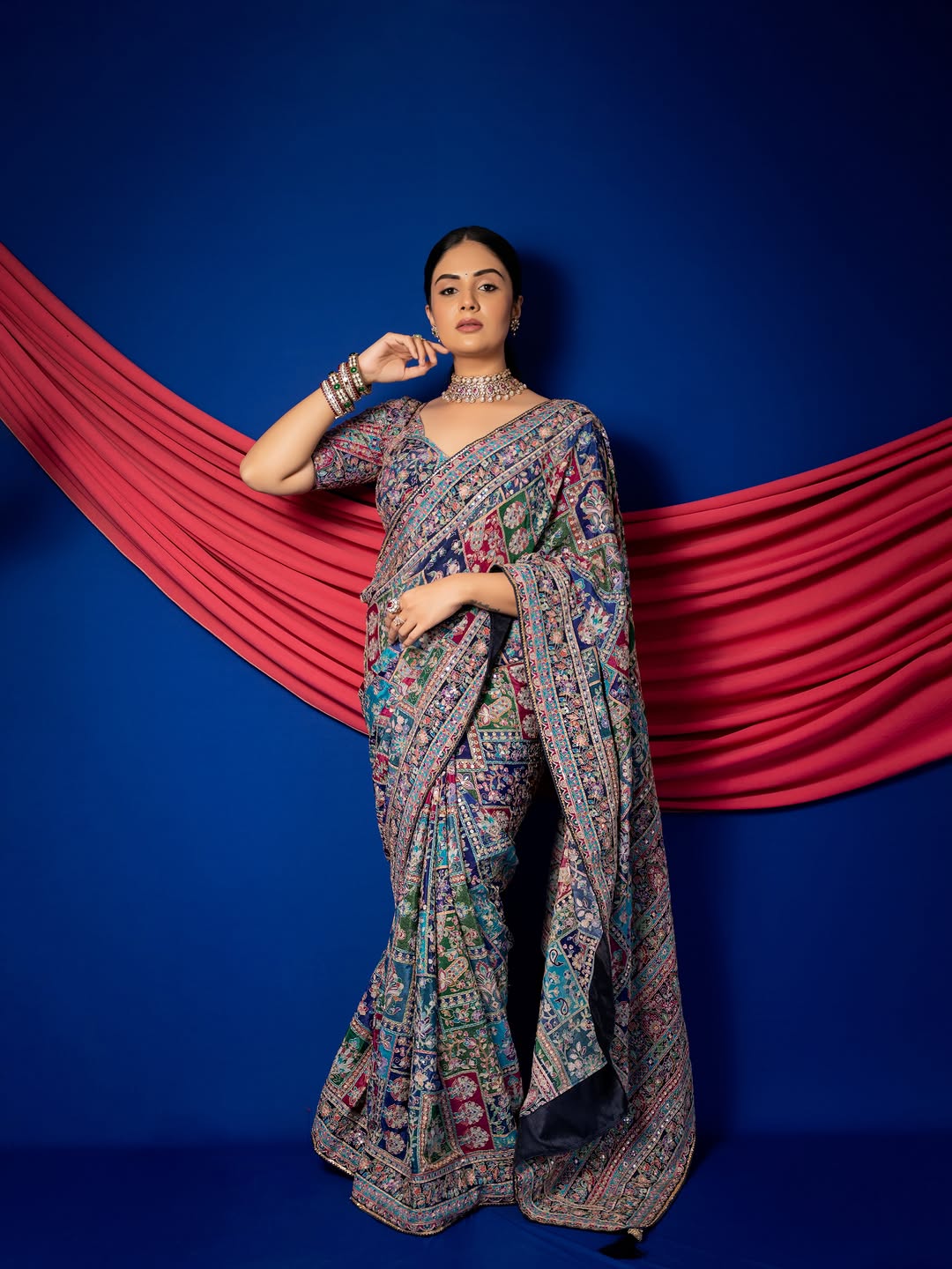 Sreemukhi (Image credit: Instagram) Actress Sreemukhi Photo Gallery