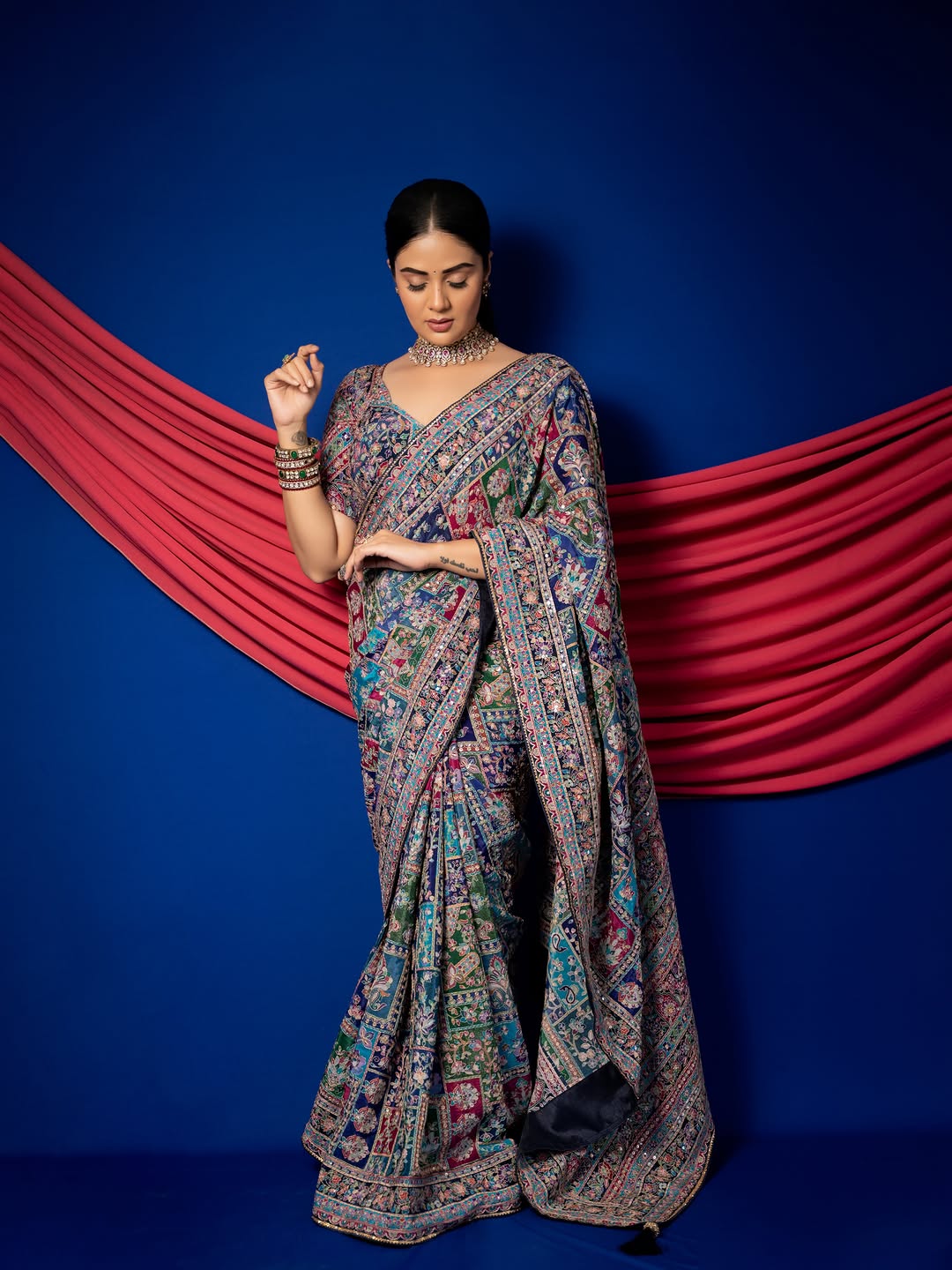 Sreemukhi (Image credit: Instagram) Actress Sreemukhi Photo Gallery