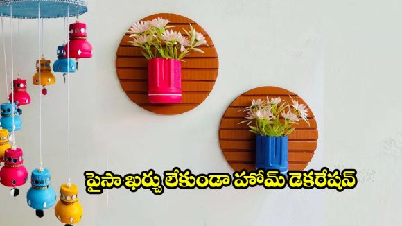 వేస్ట్ అనుకుంటున్నారా? ప్లాస్టిక్ బాటిళ్లతో మీ ఇంటికి అదిరిపోయే లుక్ తెచ్చేయండిలా!
