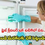 మొండి మరకలైనా మాయం! ఫ్రిజ్‌ను కొత్తదానిలా మెరిపించే 5 సింపుల్ టిప్స్!
