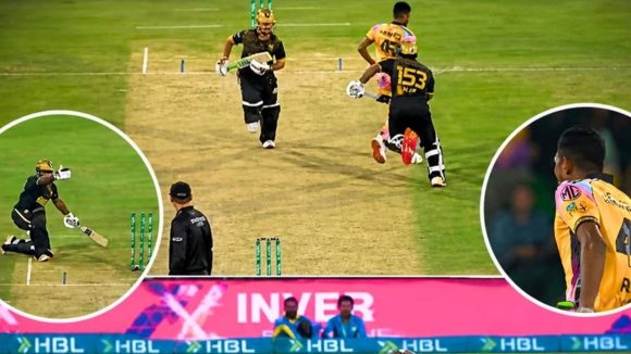 Obstructing The Field:PSL ఫైన‌ల్స్ లో వివాద‌స్ప‌ద ర‌నౌట్…బ్యాట‌ర్ ను అడ్డుకుని మ‌రీ