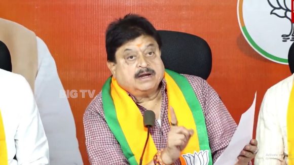 కాంగ్రెస్ పార్టీ తప్పుడు ప్రచారంపై బీజేపీ చీఫ్ ఆగ్రహం.. ఆనాడు ఇందిరాగాంధీ మాట మరిచారా? అంటూ ప్రశ్నలు