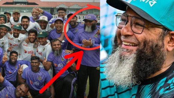 BAN VS PAK: గ్రూప్ ఫోటోపై బంగ్లాదేశ్ కోచ్ ముస్తాక్ డ్రామాలు…పాకిస్తాన్ నుంచి త‌న్ని త‌రిమేస్తార‌ని ట్రోల్స్‌