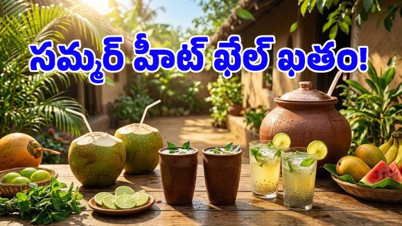 ఈ పిచ్చి ఎండలకు వడదెబ్బ తగలకూడదంటే.. ఈ నాచురల్ డ్రింక్స్ తాగాల్సిందే!
