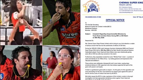 బీసీసీఐకి CSK ఫిర్యాదు..కావ్య పాప‌కు మంద‌లింపు, ఇషాన్ కిష‌న్‌, ట్రావిస్ హెడ్ పై 2 ఏళ్ల బ్యాన్ ?