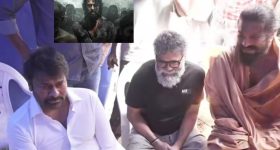 పెద్ది సెట్స్ లో ఒరిజినల్ పెద్ది...స్పెషల్ వీడియో షేర్ చేసిన రామ్ చరణ్!