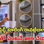 పైసా ఖర్చు లేని సూపర్ ట్రిక్.. కేవలం 2 నిమిషాల్లో.. ఫ్రిడ్జ్ కూలింగ్ సమస్యకు పరిష్కారం!