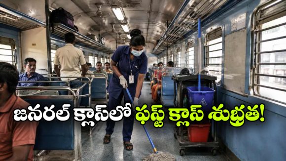 జనరల్ కోచ్‌ లలో ఫస్ట్ క్లాస్ శుభ్రత.. రైల్వే శాఖ కీలక నిర్ణయం!