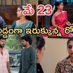 Gundeninda GudiGantalu Today episode: రోహిణి పై బాలుకు అనుమానం.. నిఘా పెట్టనున్న శివ.. గుణతో చేతులు కలిపిన రోహిణి ..