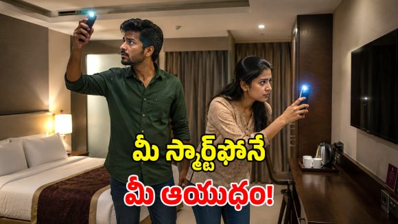 హోటల్స్‌లో బస చేస్తున్నారా? సీక్రెట్ కెమెరాలను కనిపెట్టే.. 5 సులువైన ట్రిక్స్!