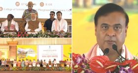 మరోసారి అస్సాం సీఎంగా హిమంత బిశ్వశర్మ ప్రమాణ స్వీకారం.. ఎన్డీయే నేతలు హాజరు