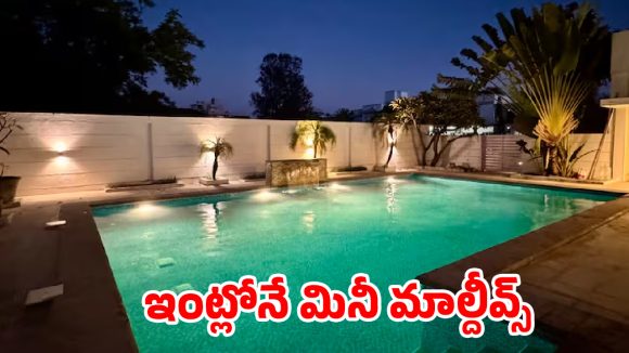 నట్టింట్లో స్విమ్మింగ్‌ పూల్.. ఇది కదా అసలైన లగ్జరీ అంటే!