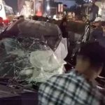 హైదరాబాద్‌లో ఘోర రోడ్డు ప్రమాదం.. లారీని ఢీ కొట్టిన కారు, ఆపై నుజ్జు నుజ్జు
