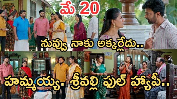 Illu Illalu Pillalu Today Episodes: ఇంట్లోంచి వెళ్లిపో రా.. సెంటిమెంట్ సీన్ తో కన్నీళ్లు.. శ్రీవల్లి సేఫ్..