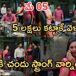 Illu Illalu Pillalu Today Episodes: ఇంట్లోంచి వెళ్లిపోతున్న నడిపోడు.. కన్నీళ్లు పెట్టుకున్న వేదవతి.. ఫిట్టింగ్ పెట్టేసిన ధీరజ్..
