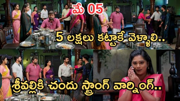 Illu Illalu Pillalu Today Episodes: ఇంట్లోంచి వెళ్లిపోతున్న నడిపోడు.. కన్నీళ్లు పెట్టుకున్న వేదవతి.. ఫిట్టింగ్ పెట్టేసిన ధీరజ్..