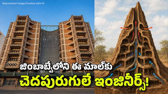ఏసీలు లేకున్నా ఇంత చల్లదనమా? చెదపురుగుల టెక్నాలజీతో కట్టిన ఈ మాల్ గురించి తెలుసా?
