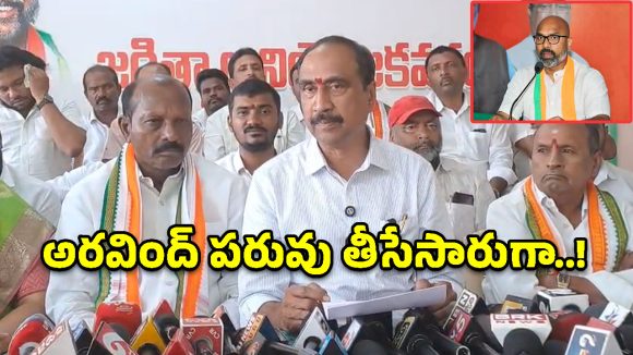 చిల్లర రాజకీయాలు వద్దు.. అభివృద్ధి చేయండి.. ఎంపీ అరవింద్‌పై సంజయ్ ఫైర్!