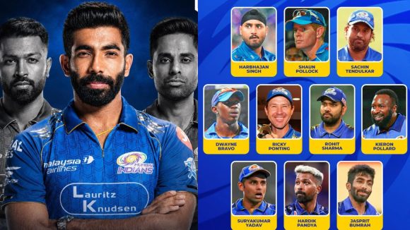 ముంబై ఇండియ‌న్స్ సారథిగా బుమ్రా..ఇప్ప‌టి వ‌ర‌కు కెప్టెన్లుగా చేసిన‌ 10 మంది ప్లేయ‌ర్లు వీళ్లే