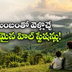 లో బడ్జెట్ ఫ్యామిలీ ట్రిప్స్.. హైదరాబాద్ సమీపంలోని బ్యూటీఫుల్ హిల్ స్టేషన్లు ఇవే!